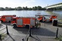 Schiff 1 Koeln in Hoehe der Koelner Zoobruecke P088